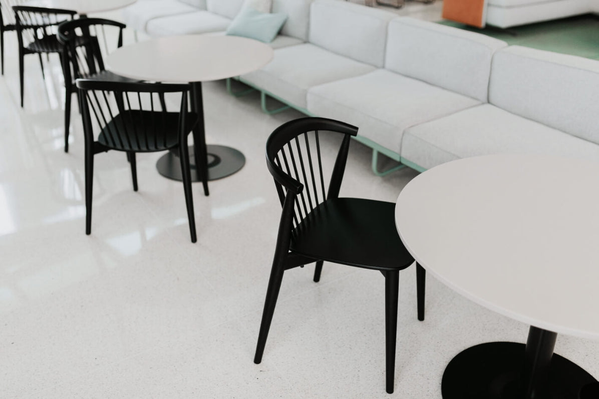 Jive Café Table in lifestyle shot